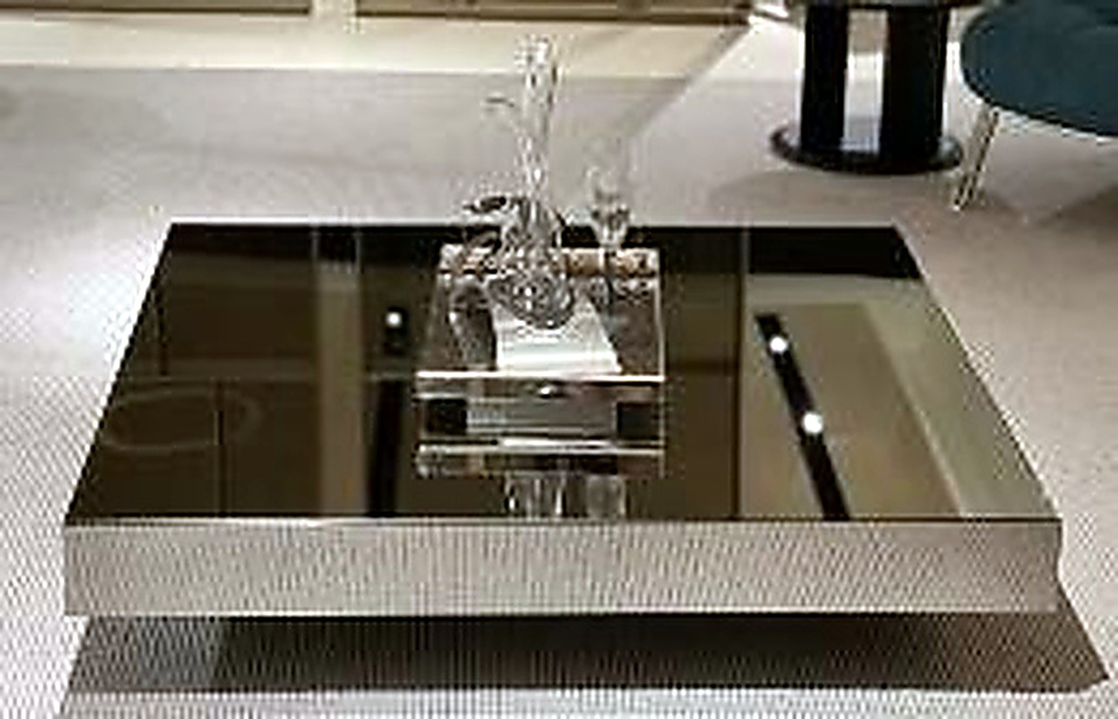Table verre 140 cm