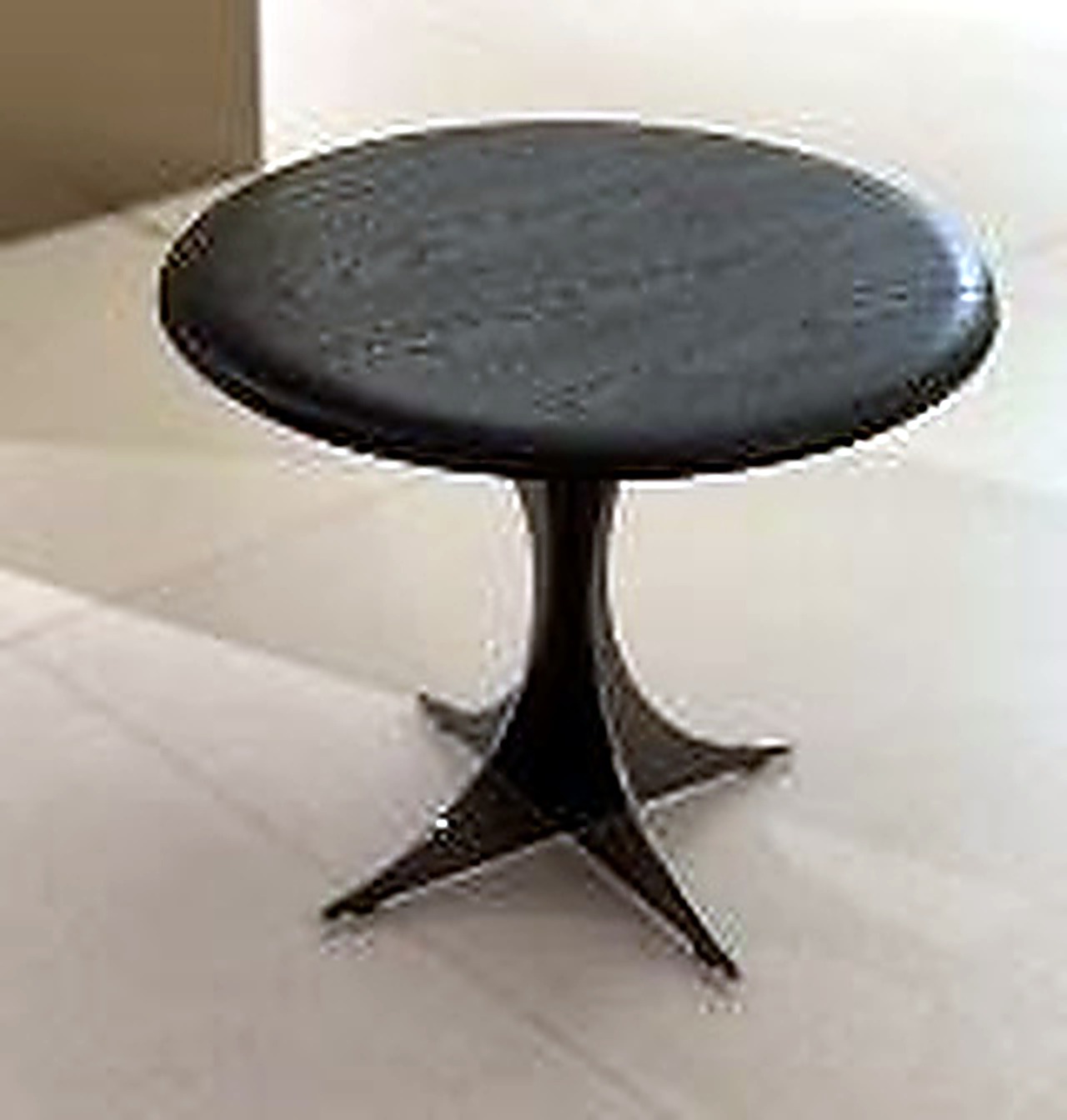 Table d’appoint bois et aluminium 35 cm